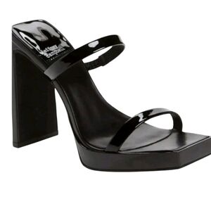 Jeffrey Campbell Hustler Platform Patent Leather Heels Size 9